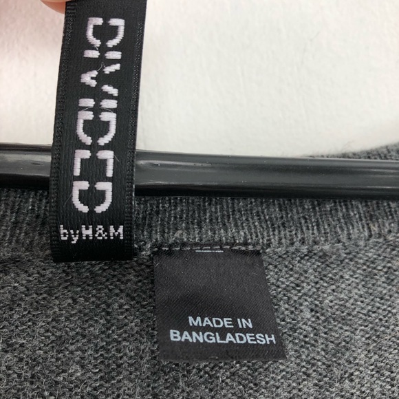 H&M LONG GRAY CARDIGAN - Picture 5 of 6